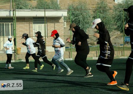 تمرینات آماده سازی تیم منتخب راگبی بانوان استان خوزستان