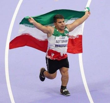 فولادمرد خوزستانی بازهم حماسه آفرید؛  کسب مدال طلای   مسابقات پارادوومیدانی توسط صادق بیت سیاح